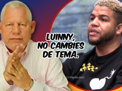 A Rafael Guerrero no le pareció bien que Luinny Corporán, cambiara de tema en pleno en vivo